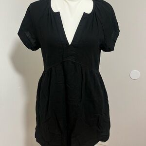 Universal Thread Black cotton mini dress